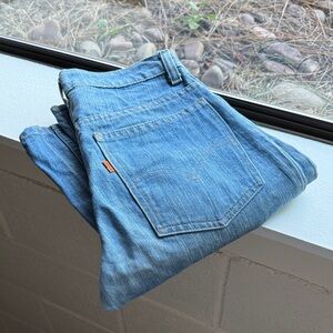 Vintage Orange Tag Levis Classic Blue Denim Jeans